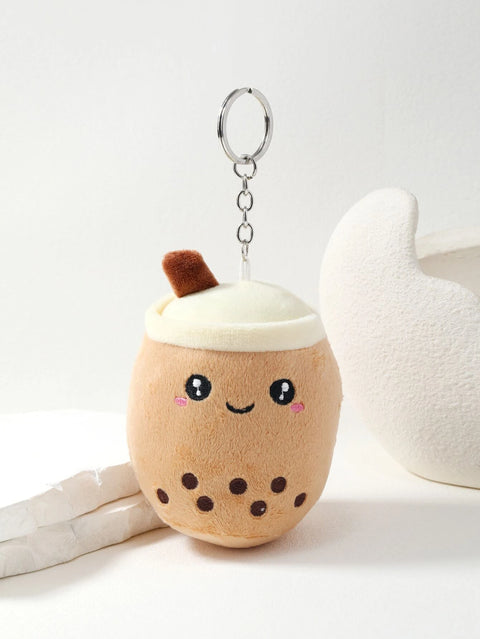 Boba Milk Tea Plush Keychain - Defense Queens