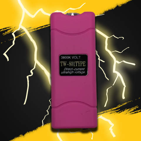 Pink Taser (Stun Gun) - Defense Queens