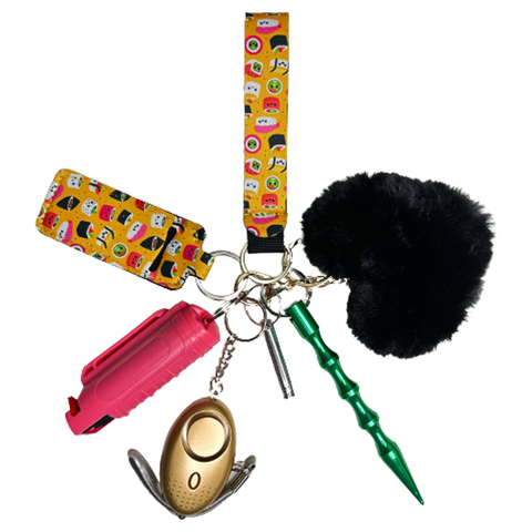 Sushi Self Defense Keychain