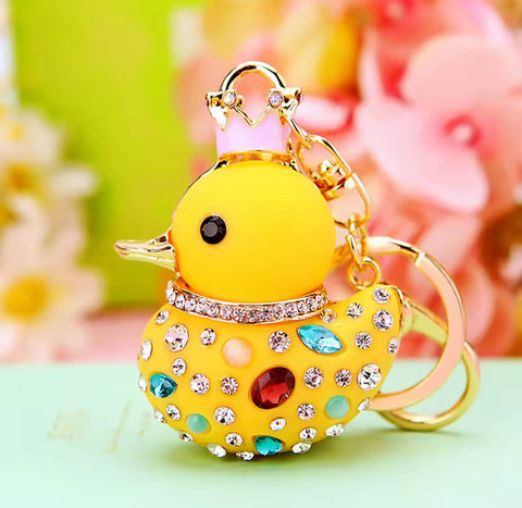 Duck Bling Keychain