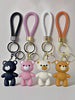 Teddy Bear Charm Keychain