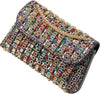 Multicolored Rhinestone Evening Bag
