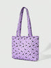 Purple Bat Tote Bag