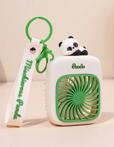 Panda Portable Handheld Fan Keychain