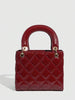Red Cherry Quilted Handbag