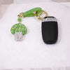 Mushroom Bling Keychain