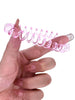 9 PC Pink Coil Hair Tie