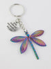 Dragonfly Charm Keychain