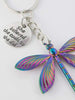 Dragonfly Charm Keychain