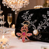 Queen Bee Bling Keychain