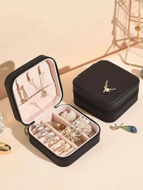 Black Travel Jewelry Storage Box (BOX ONLY)