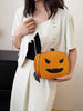 Scary Halloween Pumpkin Crossbody Bag