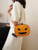 Scary Halloween Pumpkin Crossbody Bag