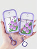 Purple Tulip Portable Spray Bottle Keychain (Empty Bottle)