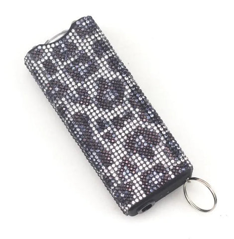 Midnight Leopard Bling Taser (Stun Gun)