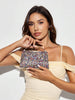Multicolored Clutch Evening Purse