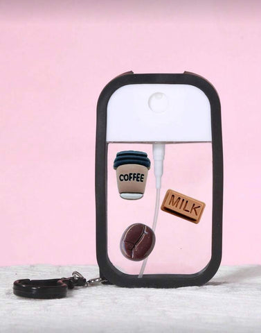 Coffee Portable Spray Bottle Keychain (Empty Bottle)