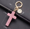 Cross Bling Keychain