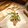 Green Plant Keychain