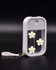 White Flower Portable Spray Bottle Keychain (Empty Bottle)