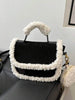 Black & White Fur Purse