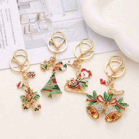Christmas Charm Keychains