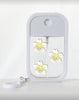 White Flower Portable Spray Bottle Keychain (Empty Bottle)