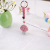 Mushroom Bling Keychain