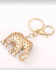 Elephant Bling Charm Keychain
