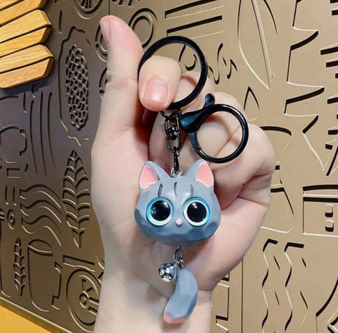 Big Cat Eyes Keychain