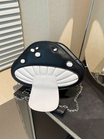 Black Mushroom Bag