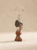 Bear Coffee Mini Keychain
