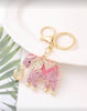 Elephant Bling Charm Keychain