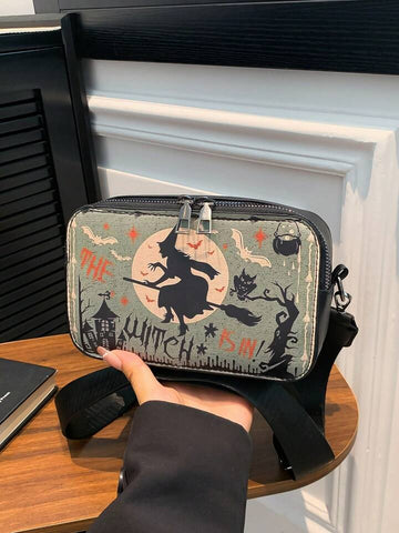 The Witch is In Crossbody Bag