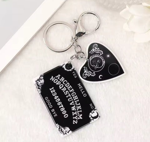 Ouija Charm Keychain