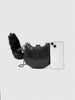Black Cat Tail Crossbody Bag