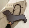 Brown Dachshund Dog Novelty Purse