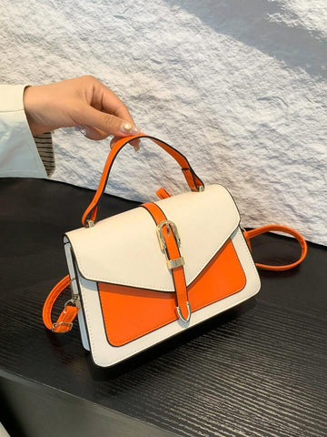Orange Bella Handbag