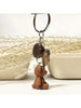 Bear Coffee Mini Keychain