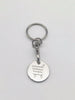 Shopping Cart Coin Keychain