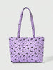 Purple Bat Tote Bag