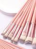 30-Piece Pink Makeup Brush Set