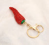 Chili Pepper Bling Keychain