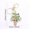 Green Plant Keychain