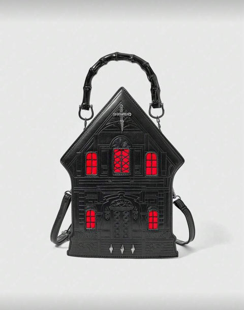 Gothic Haunted Castle Handbag