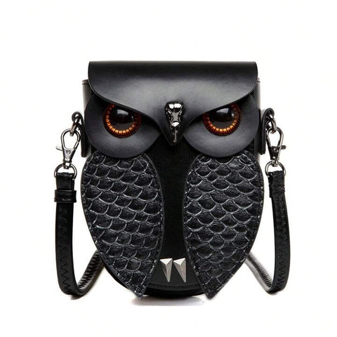 Midnight Owl Crossbody Bag