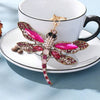 Dragonfly Charm Keychain