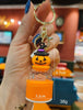 Pumpkin Lantern Light Keychain