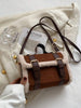 Brown Furry Buckle Bag