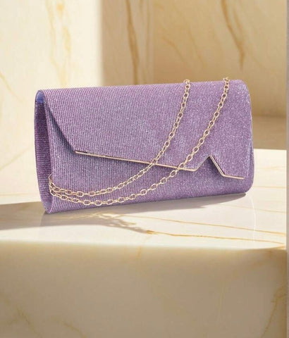 Purple Evening Clutch